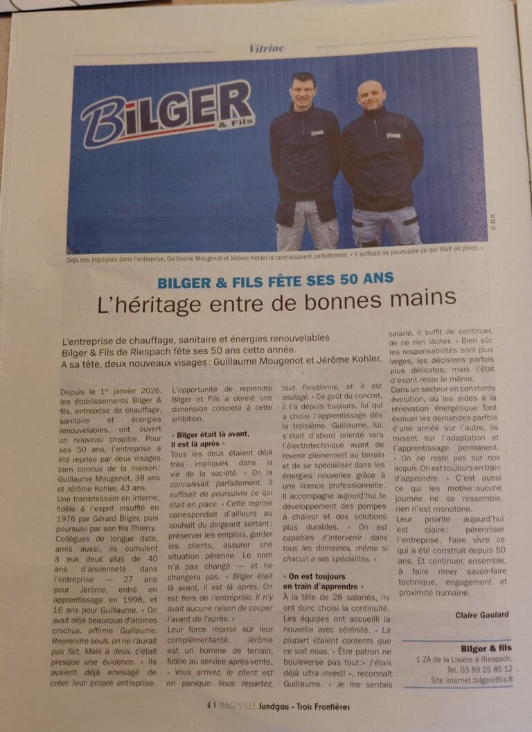 Une nouvelle génération aux commandes