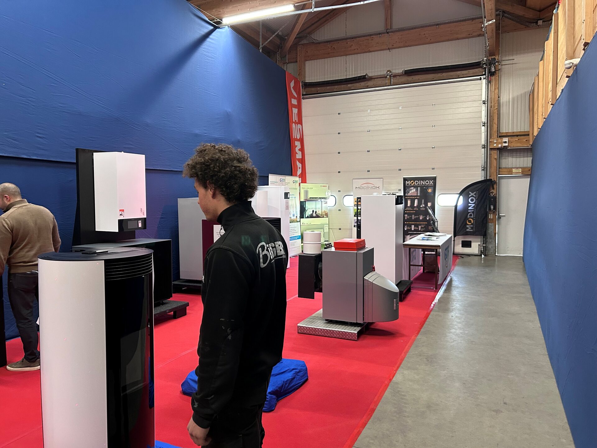 Espace chaufferie présenté aux portes ouvertes Bilger & Fils 2026